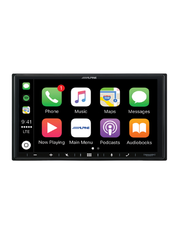 Alpine 7” Apple CarPlay / Android Auto / FLAC / MP3 / WMA / AAC / Bluetooth-iLX-W650E