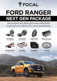FOCAL Plug & Play Speaker Upgrade -Ford Ranger NextGen Powered 6.1 pack