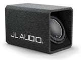JL AUDIO Enclosed Subwoofer System With Single 12W6V3-D4 Subwoofer Driver, Dark Gray / Black Carpet (600 W, 2 Ω) [Ported Enclosure] -HO112-W6v3
