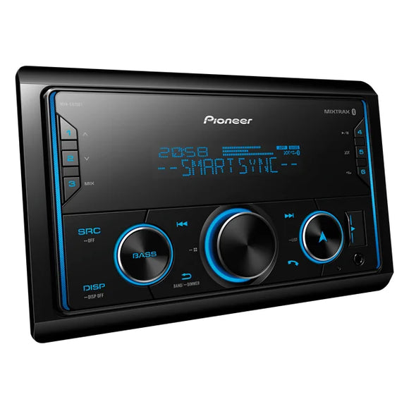 Pioneer Bluetooth/Usb/Aux/Fm Double Din Media Player- MVH-S425BT