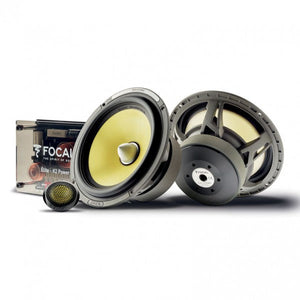 Focal Es 165 K2E K2 Power Series 6-1/2" Component Speaker System (2-Ohm) -ES165K2E