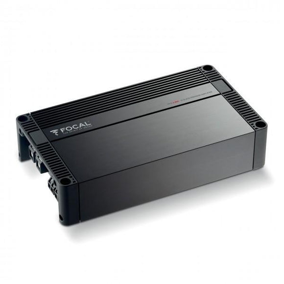 FOCAL FPX4.800 4-channel Compact Amplifier, D Class, 4 x 120W RMS (4Ω), 4 x 185W RMS (2Ω), 2 x370W (4Ω bridged) -FPX4.800