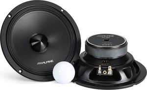 Alpine Dm-Series 50Rms Coaxial Speaker ( No Grilles ) -DM-65