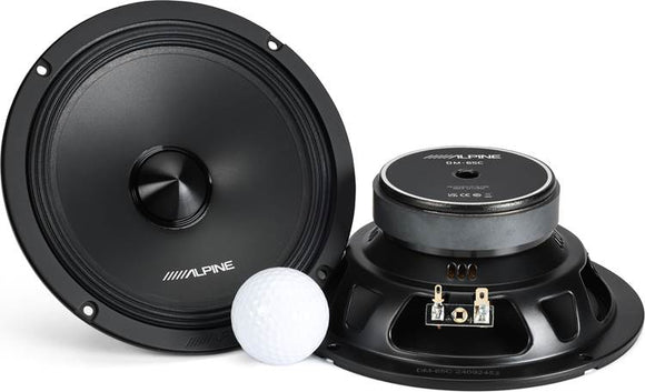 Alpine Dm-Series 50Rms Coaxial Speaker ( No Grilles ) -DM-65