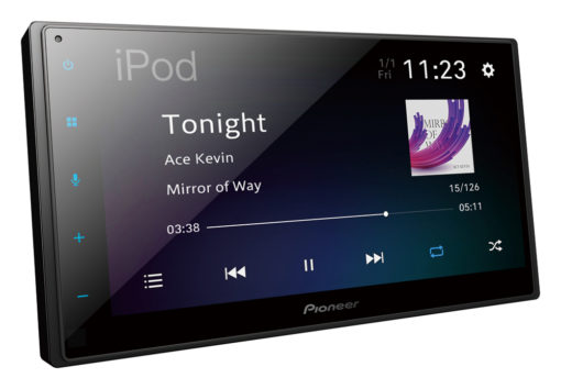 Pioneer SPH-DA160DAB 6.8″ Capacitive Touch-screen Multimedia Receiver with Apple CarPlay, Android Auto & DAB+ Tuner.